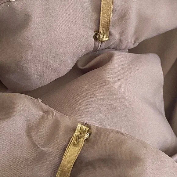 2 Piece Mori Lee Dress Size‎ 24 Taupe Formal A Line Party Bridesmaid Sp Occasion